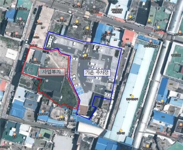 '더 안전하고, 편리하게' 익산 중앙시장 주차장 확 커진다