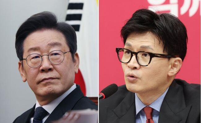 한동훈 국민의힘 비대위원장이 역할을 잘 수행하는지에 대해 국민 과반이 긍정평가를 하고 있는 것으로 나타났다. 이재명 더불어민주당 대표 긍정평가는 30%대 중반에 그쳤다.&nbsp;