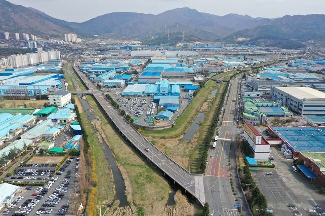 창원시, 소규모 사업장 대기오염방지시설 설치 지원사업-창원산단 사진