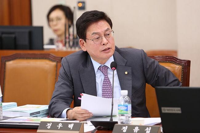 국민의힘 정우택 의원(국회부의장)