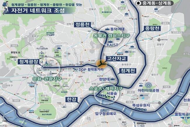 자전거 네트워크 조성