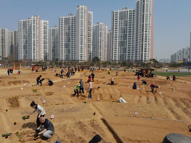 도시농업경원 시민행복 텃밭