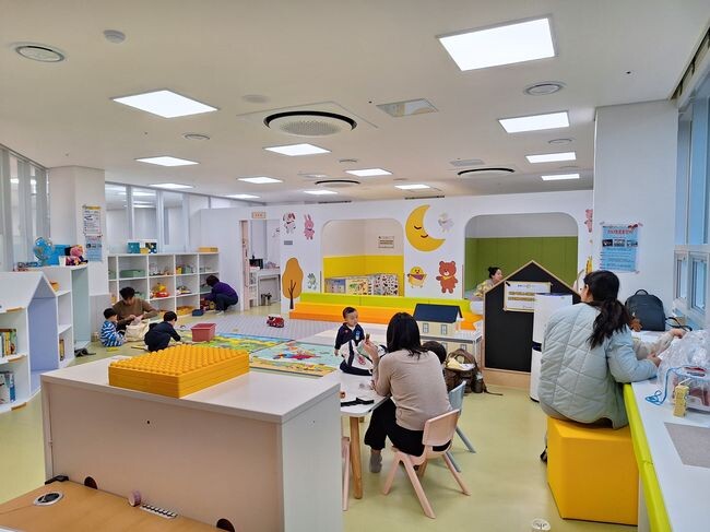 통영시 공동육아나눔터 죽림점, 일요일 연장 운영