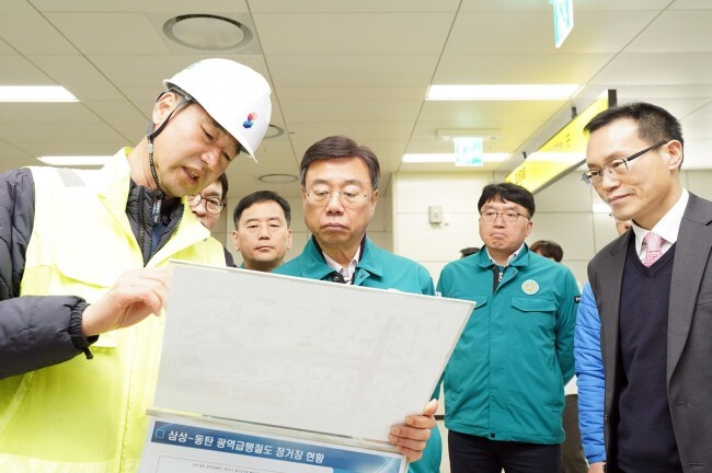 신상진 성남시장, GTX-A 성남역 개통 앞두고 현장점검 나서