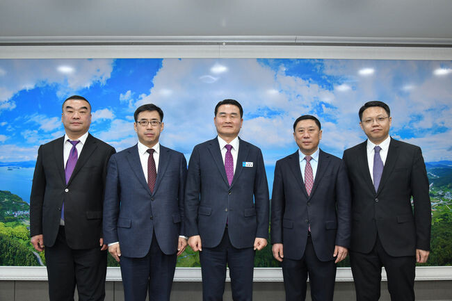 우호교류도시 중국 선양시 방문단, 거제시 방문