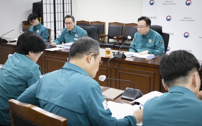 조규홍 본부장 주재 중앙사고수습본부 제36차 회의 모습 