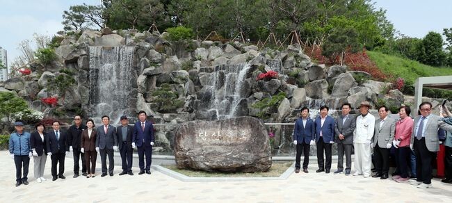 꿀잼도시 청주, 당산공원 친수공간 조성 완료