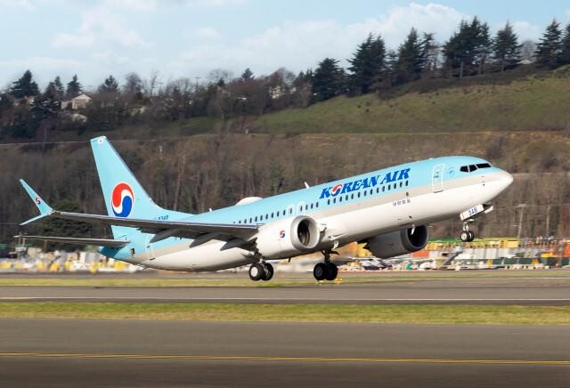 <span contenteditable="true">대한항공 보잉 737-8