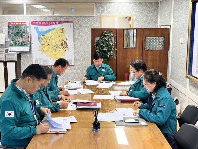 아산시, 우기 대비 산사태 재난 대비 훈련 시행&nbsp;