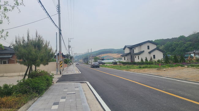 대교선 도로확장 후 