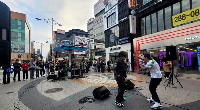 2023년 성안길 거리 공연&nbsp;