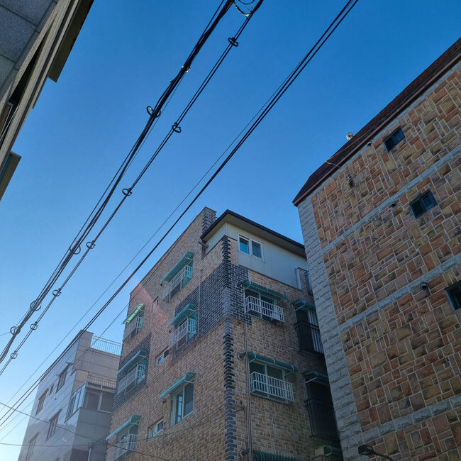 공중케이블 정비 후&nbsp;