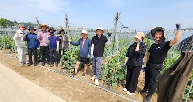 산림자원연구소 보령사무소 농번기 일손돕기 나서