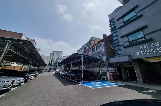 송화벽화시장 고객주차장
