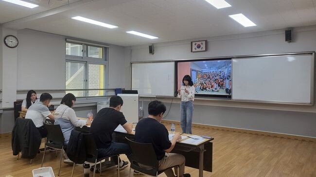 23일(목) 열린 26회 충남상업경진대회 진행 사진 (취업설계 프레젠테이션 종목)