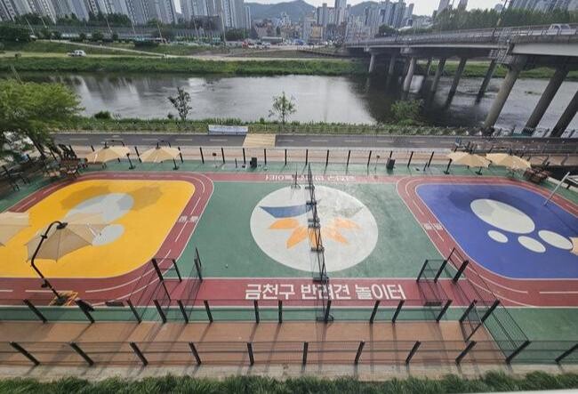 금천구, 반려견과 맘껏 뛰어 놀 수 있는 '반려견 놀이터' 운영