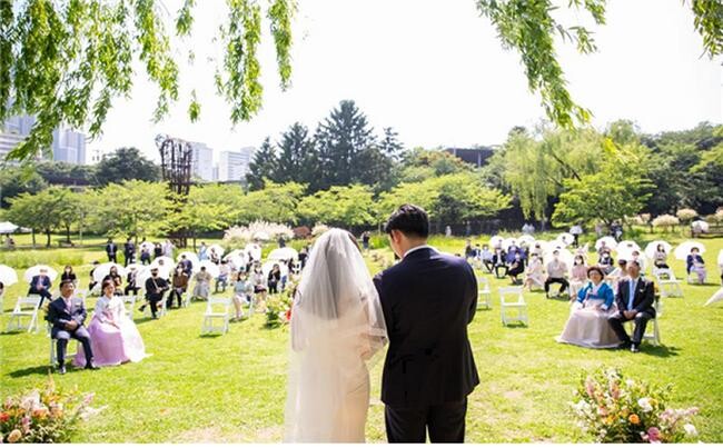 용산가족공원 그린웨딩 풍경&nbsp;