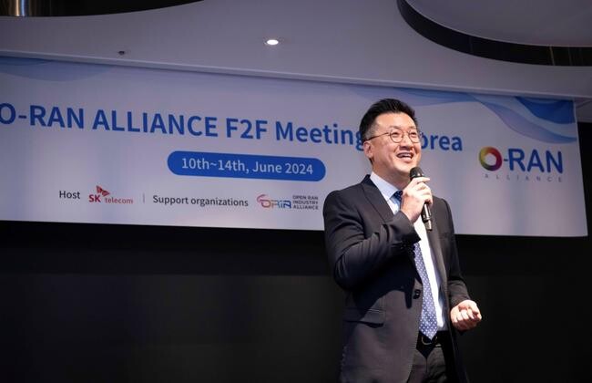 SKT는 O-RAN얼라이언스(O-RAN Alliance) 표준회의를 10일부터 14일까지 인천 파라다이스시티호텔에서 개최한다고 12일 밝혔다.&nbsp;