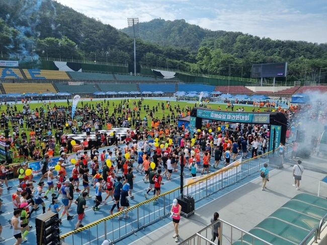 2023년 대회 사진, 차량 통제 구간