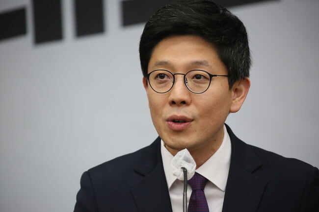 서울시 정무부시장에 내정된 &lsquo;김병민(42세) 전(前) 국민의힘 최고위원&rsquo; 자료사진&nbsp;
