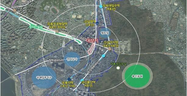 용산구, 삼각지역 역세권 활성화 사업 지구단위계획 열람공고