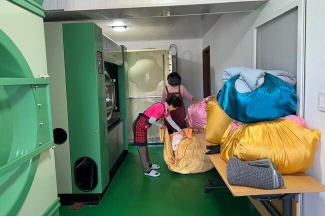 옹진군 백령면, 사랑 나눔 세탁방 본격 운영