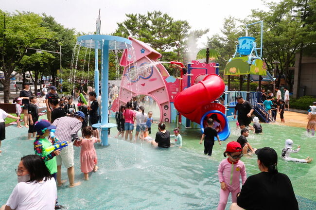 금천구, 친구야! 공원으로 물놀이 하러 가자... 공원 13곳 물놀이장 25일 개장