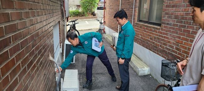 조일교 부시장 2024년 장마 대비 침수 방지시설 현장점검