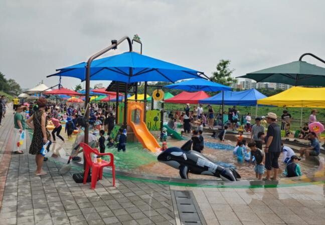 금천구, 이른 무더위 물놀이로 탈출&hellip;안양천 어린이 물놀이장 6월 29일 개장
