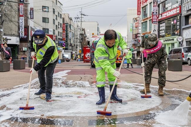 마포구, 홍대는 365일 24시간 '청정'