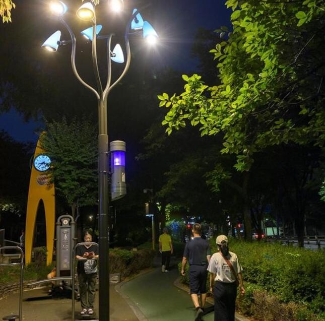 양천구, 공원 스마트조명등 교체로 안전·에너지절약 모두 잡았다