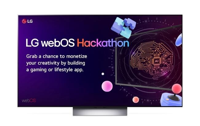 webOS 해커톤 참가 안내 배너 이미지&nbsp;