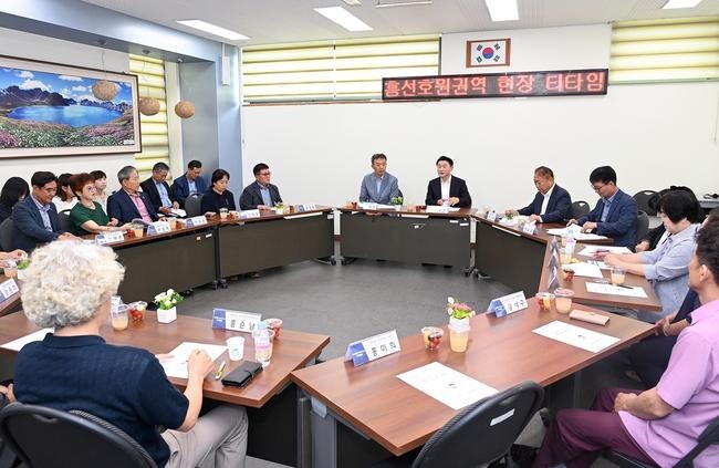 의정부시, 흥선·호원권역 주민과 함께 하는 현장 티타임 개최
