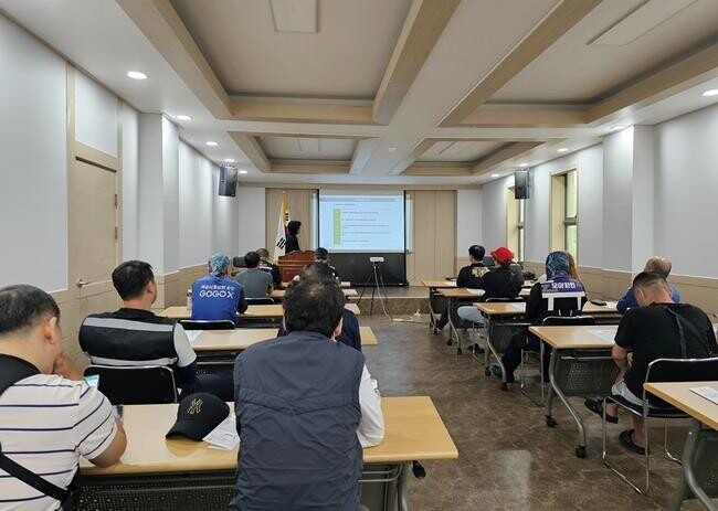 의정부시, '플랫폼 종사자 일터 개선 지원' 안전교육 진행