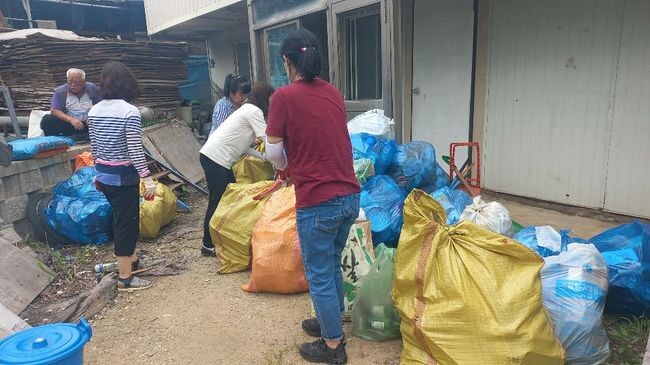 양주시 광적면, 양주돌봄센터에서 독거노인가구 청소 봉사