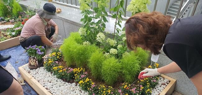 연제구, 마을정원사 한평정원 조성