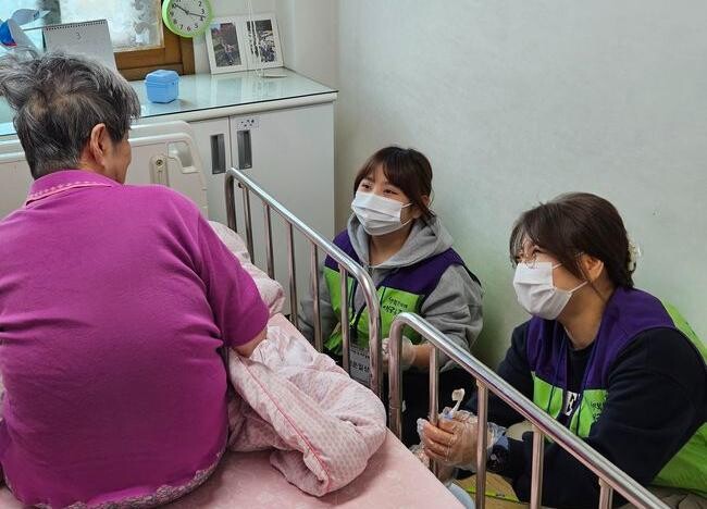 해도두리 가족봉사단 활동 모습
