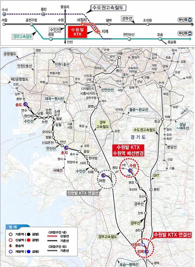 국가철도공단, 수원발 KTX 시스템 사업 발주