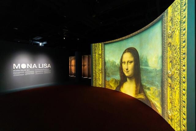 <span contenteditable="true">1관(이머시브관) 모나리자 이머시브(Mona lisa Immersive) : Photo ⓒ뮤지엄엘