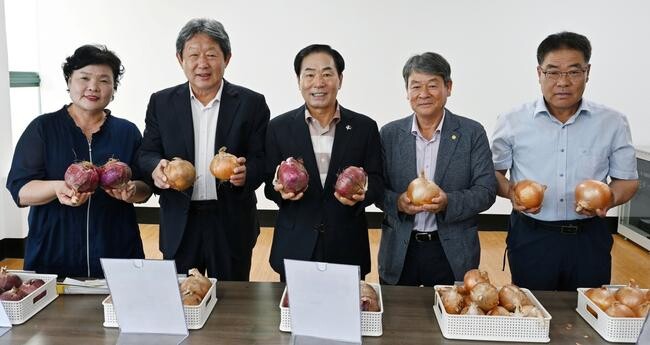 창녕군, 국내육성 양파 품평회 및 교육 실시