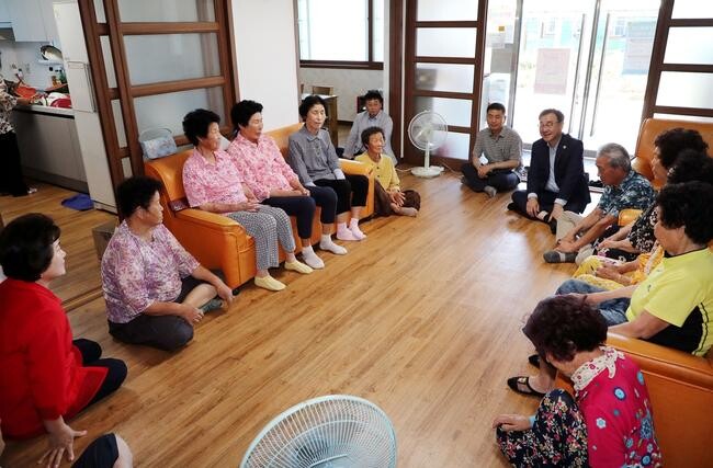 하승철 하동군수, 금성면 찾아 현장 소통 이어가