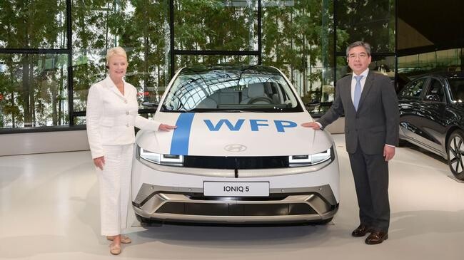 현대자동차, 유엔세계식량계획(WFP)과 모빌리티 부문 파트너십 체결