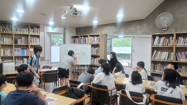 달빛예술학교 프로그램 진행모습