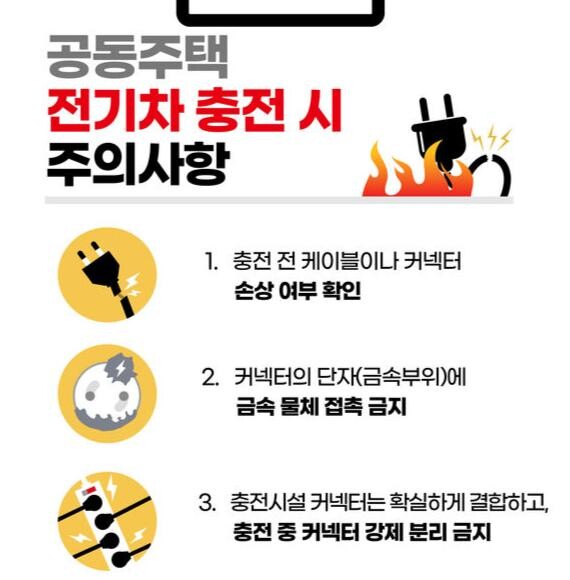 주의사항 포스터