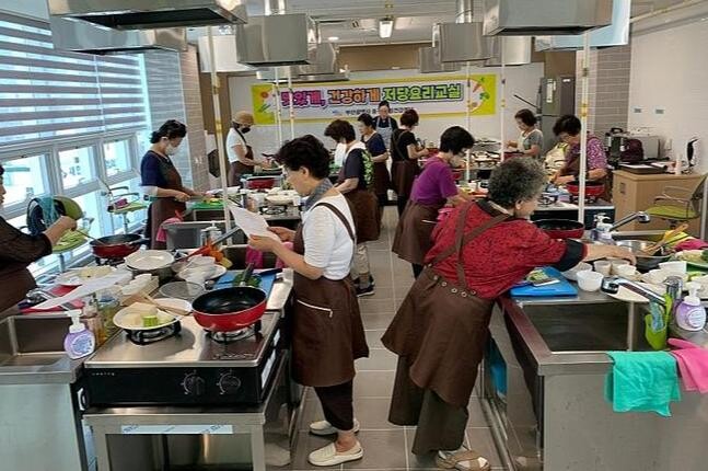 부산 중구 건강생활지원센터, '맛있게, 건강하게 저당요리교실' 운영
