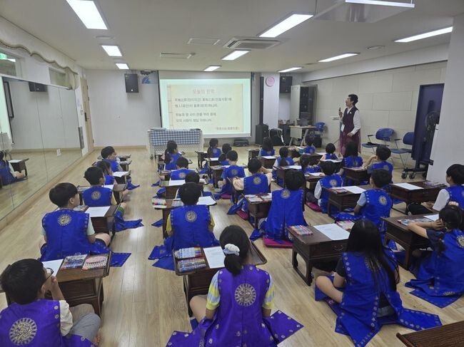 2024년 구암서원 서당 여름특강 수업사진 