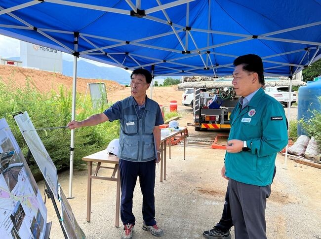 창원특례시, 창원국가산단 확장사업 현장 점검 나서
