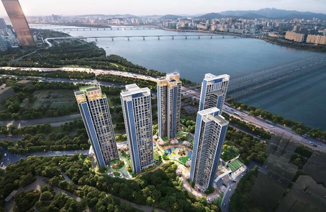동작구 수방사 부지 공동주택 조감도