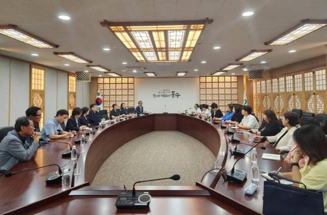 인천시교육청, 동구 지역 학교신설 관련 소통협의회 개최