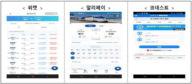 모바일 간편결제를 선호하는 중화권 관광객을 위해 중국 플랫폼인 ‘위챗’(’21.12월)과 ‘알리페이’(’23.1월) 어플리케이션에서 예매 서비스를 제공하고 있다. 일본인 전용 플랫폼인 ‘코네스트(KONEST)’에서도 지난 5월부터 예매 서비스를 시행했다. 